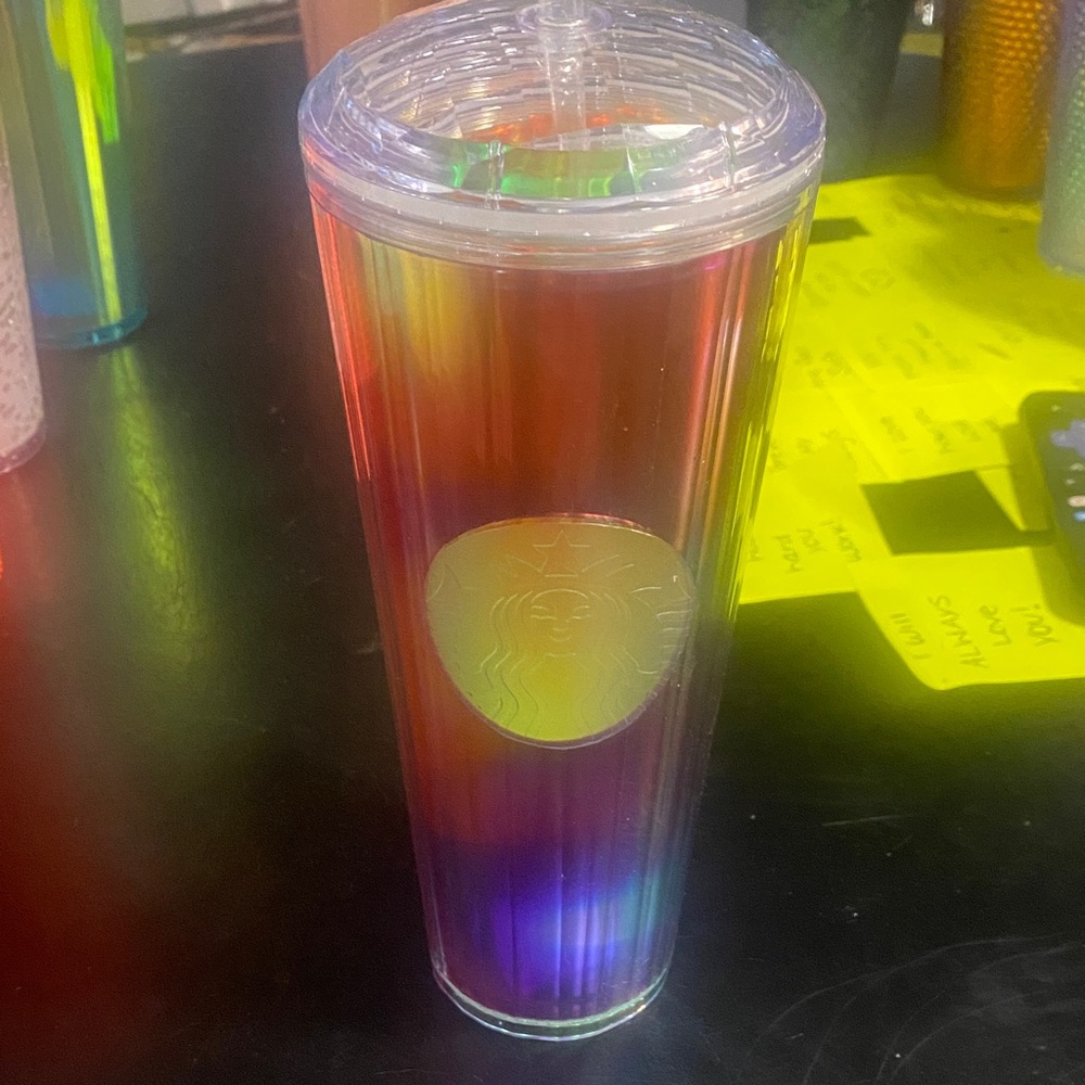 Starbucks Multicolor Reflective Tumbler